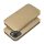 Dual Pocket Apple iPhone 15 Plus flip tok, arany
