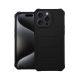 Heavy Duty Apple iPhone 15 Pro Max ütésálló szilikon tok, fekete