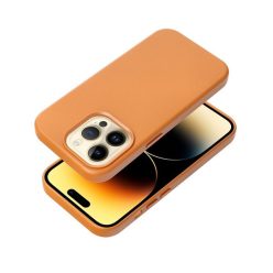 Magsafe műbőr tok Apple iPhone 15 Pro Max , narancs