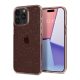 Spigen Liquid Crystal Glitter Apple iPhone 15 Pro Max tok, csillámos, rózsaszín, átlátszó