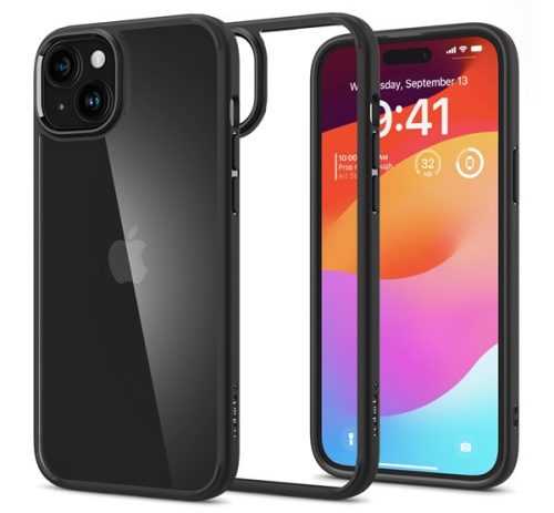 Spigen Ultra Hybrid Apple iPhone 15 Plus, fekete