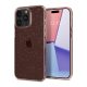 Spigen Liquid Crystal Glitter Apple iPhone 15 Pro tok, csillámos, rózsaszín, átlátszó
