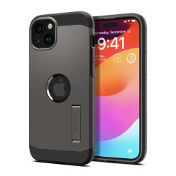   Spigen Tough Armor MagFit Apple iPhone 15 MagSafe tok, Gunmetal