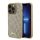 Guess Disco Metal Script Apple iPhone 15 Pro hátlap tok, arany