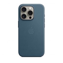   Apple iPhone 15 Pro FineWoven-szövettok MagSafe, óceánkék