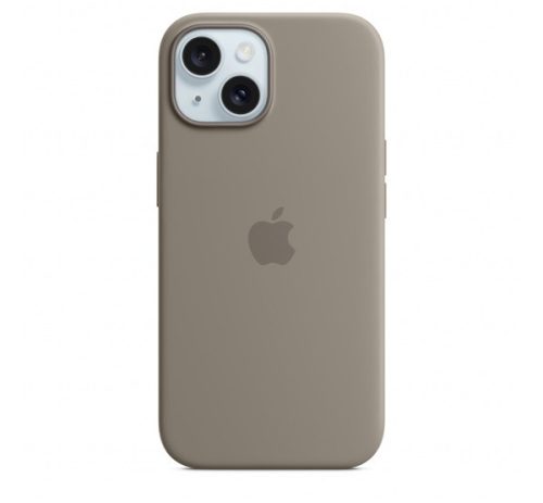 Apple iPhone 15 MagSafe szilikontok, agyag