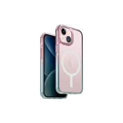   Uniq Combat Duo Apple iPhone 15 Magsafe szilikon tok, pasztel
