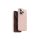 Uniq Lino Hue Apple iPhone 15 Pro Magsafe Szilikon tok, rózsaszín