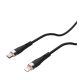 Nillkin Flowspeed USB-C / Lightning  szilikon kábel, 27W, 1,2m, kék