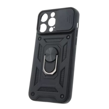 Defender Slide iPhone 14 Pro ütésálló tok, fekete
