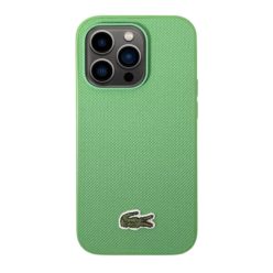   Lacoste Iconic Petit Pique Logo iPhone 14 Pro MagSafe tok, zöld
