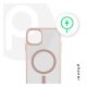 Phoner Apple iPhone 15  Pro Max Hybrid Mag MagSafe kemény hátlap tok, rózsaszín