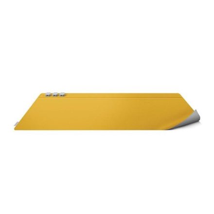 UNIQ Hagen kétoldalas mágneses íróasztal alátét, sárga/szürke