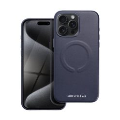 Roar Leather Magsafe iPhone 15 Pro Max eco bőr tok, kék