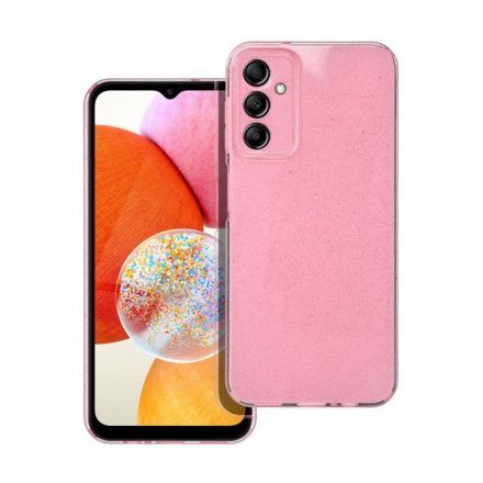 Clear Samsung Galaxy A14 5G / A14 4G tok 2mm, rózsaszín