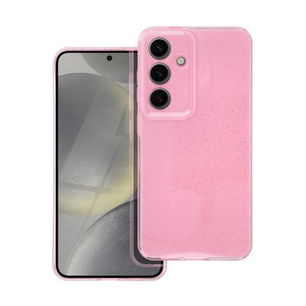 Clear Samsung Galaxy S24 tok 2mm, rózsaszín