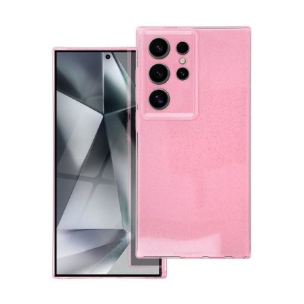 Clear Samsung Galaxy S24 ULTRA tok 2mm, rózsaszín