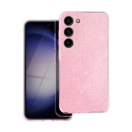 Clear Samsung Galaxy S23 FE tok 2mm, rózsaszín
