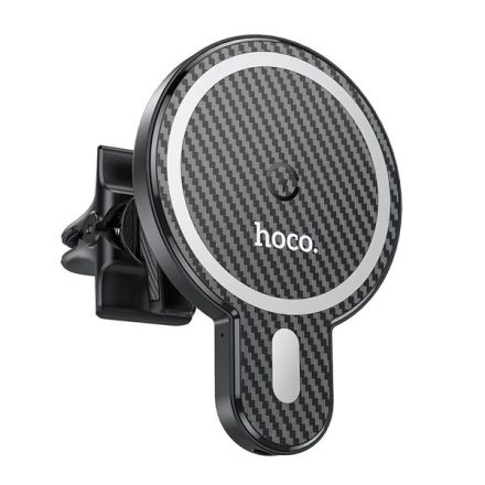 Hoco CA85 MagSafe wireless autós tartó szellőzőrácsba, fekete