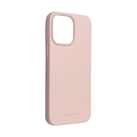 Roar Space iPhone 14 Pro Max szilikon tok, rózsaszín