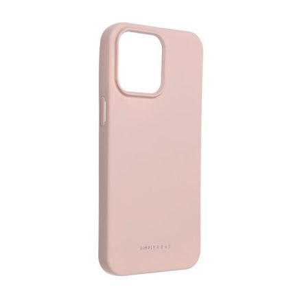Roar Space iPhone 15 Pro Max szilikon tok, rózsaszín