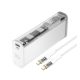 4smarts Lucid Block Power bank / külső akkumulátor, 20000mAh, 100W, fehér
