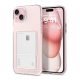 Spigen Crystal Slot Apple iPhone 15 tok, Crystal Clear, átlátszó