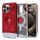 Spigen Classic C1 MagFit Apple iPhone 15 Pro tok, MagSafe, piros