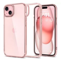   Spigen Ultra Hybrid Apple Iphone 15 Rose Crystal tok, átlátszó