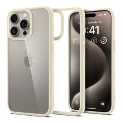Spigen Ultra Hybrid Mute Apple iPhone 15 Pro tok, bézs