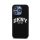 DKNY Liquid Silicone Arch Logo Apple iPhone 15 Pro Magsafe tok, fekete