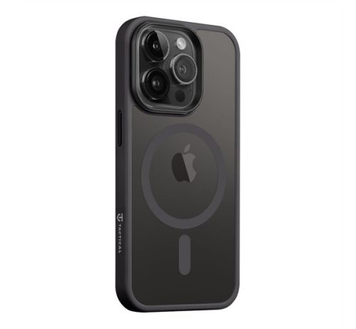 Tactical MagForce Hyperstealth Apple iPhone 14 Pro Magsafe hátlap tok, áttetsző/sötétszürke