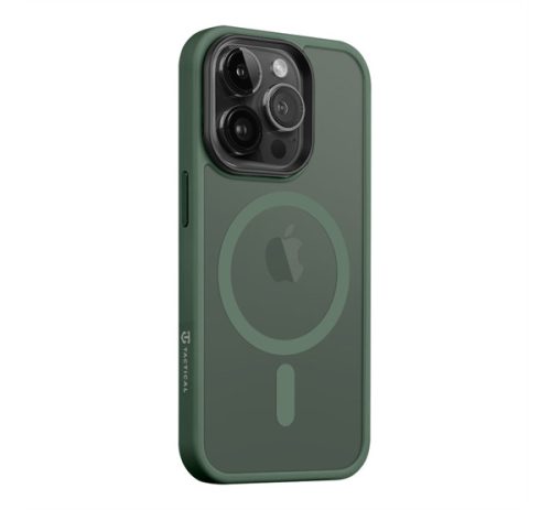 Tactical MagForce Hyperstealth Apple iPhone 14 Pro Magsafe hátlap tok, áttetsző/sötétszöld