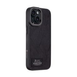 Tactical Camo Troop Apple Iphone 15 hátlap tok, fekete