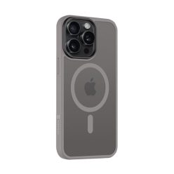   Tactical MagForce Hyperstealth Apple iPhone 15 Pro Max Magsafe hátlap tok, áttetsző/világosszürke