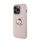 Hello Kitty PU Kitty Asleep Logo Apple iPhone 15 Pro MagSafe hátlap tok, rózsaszín