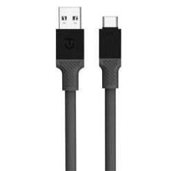   Tactical Fat Man USB / USB-C töltő- és adatkábel, 1m, szürke