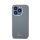 DKNY Liquid Silicone Silver Metal Logo Magsafe iPhone 15 Pro hátlap tok, szürke