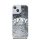 DKNY Liquid Glitter Arch Logo iPhone 14 hátlap tok, fekete