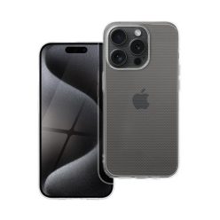   Clear 2mm iPhone 15 Pro tok átlátszó, (kamera védelemmel)
