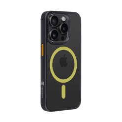   Tactical MagForce Hyperstealth 2.0 Apple iPhone 15 Pro tok, fekete/sárga