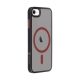 Tactical MagForce Hyperstealth 2.0 Apple iPhone 7/8/SE2020/SE2022 magsafe tok, fekete/piros