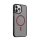 Tactical MagForce Hyperstealth 2.0 Apple iPhone 13 Pro Max magsafe tok, fekete/piros
