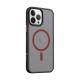 Tactical MagForce Hyperstealth 2.0 Apple iPhone 13 Pro Max magsafe tok, fekete/piros