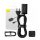 Baseus GaN3 Pro gyorstöltő 2x USB-AUSB-C, 2x USB-A, 65W, fekete