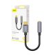 Baseus L54 USB-C audioadapter + 3,5 mm-es mini jack csatlakozó, szürke
