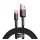 Baseus Cafule USB / USB-C töltő- és adatkábel, 2A, 2m, piros-fekete