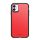Mobilfox Apple iPhone 12 full-shock 2.0 hátlap tok, Fire Red