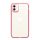Mobilfox Apple iPhone 12 full-shock 2.0 hátlap tok, Nude Peach