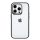 Mobilfox Apple iPhone 15 pro full-shock 3.0 hátlap tok, Nude Black